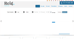 Desktop Screenshot of immoreig.com